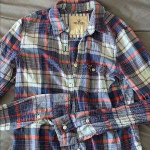 Plaid Hollister Shirt